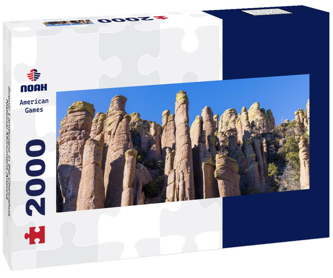 Scenic Landscape in the Chiricahua National Monument Arizona 2000pc Panoramic Puzzle