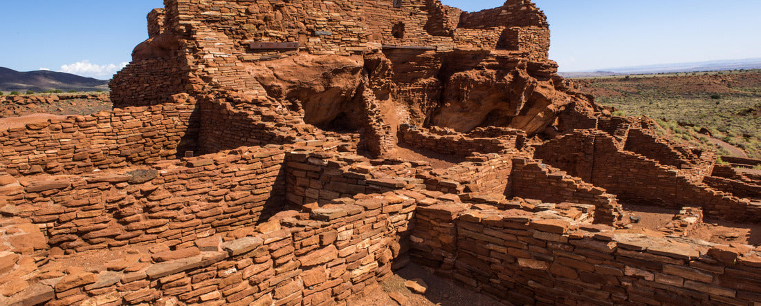Historic Wupatki Ruin at Wupatki National Monument in Arizona 2000pc Panoramic Puzzle