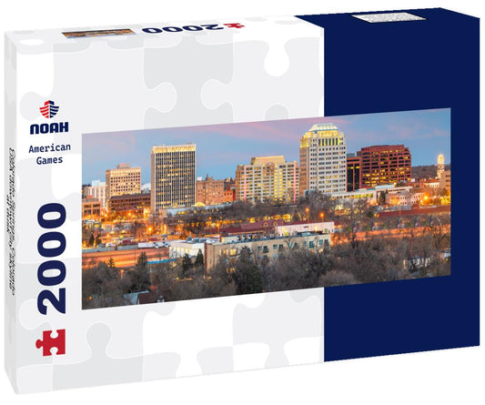 Noah Jigsaw Puzzle Colorado Springs, Colorado, USA downtown city skyline at dusk panorama 2000 pieces