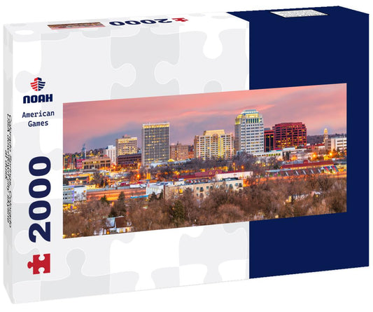 Noah Jigsaw Puzzle Colorado Springs, Colorado, USA downtown city skyline at dusk panorama 2000 pieces