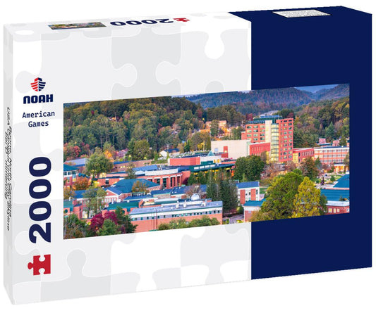 Noah Jigsaw Puzzle Boone, North Carolina, USA Campus und City Skyline bei Dämmerung panorama 2000 pieces