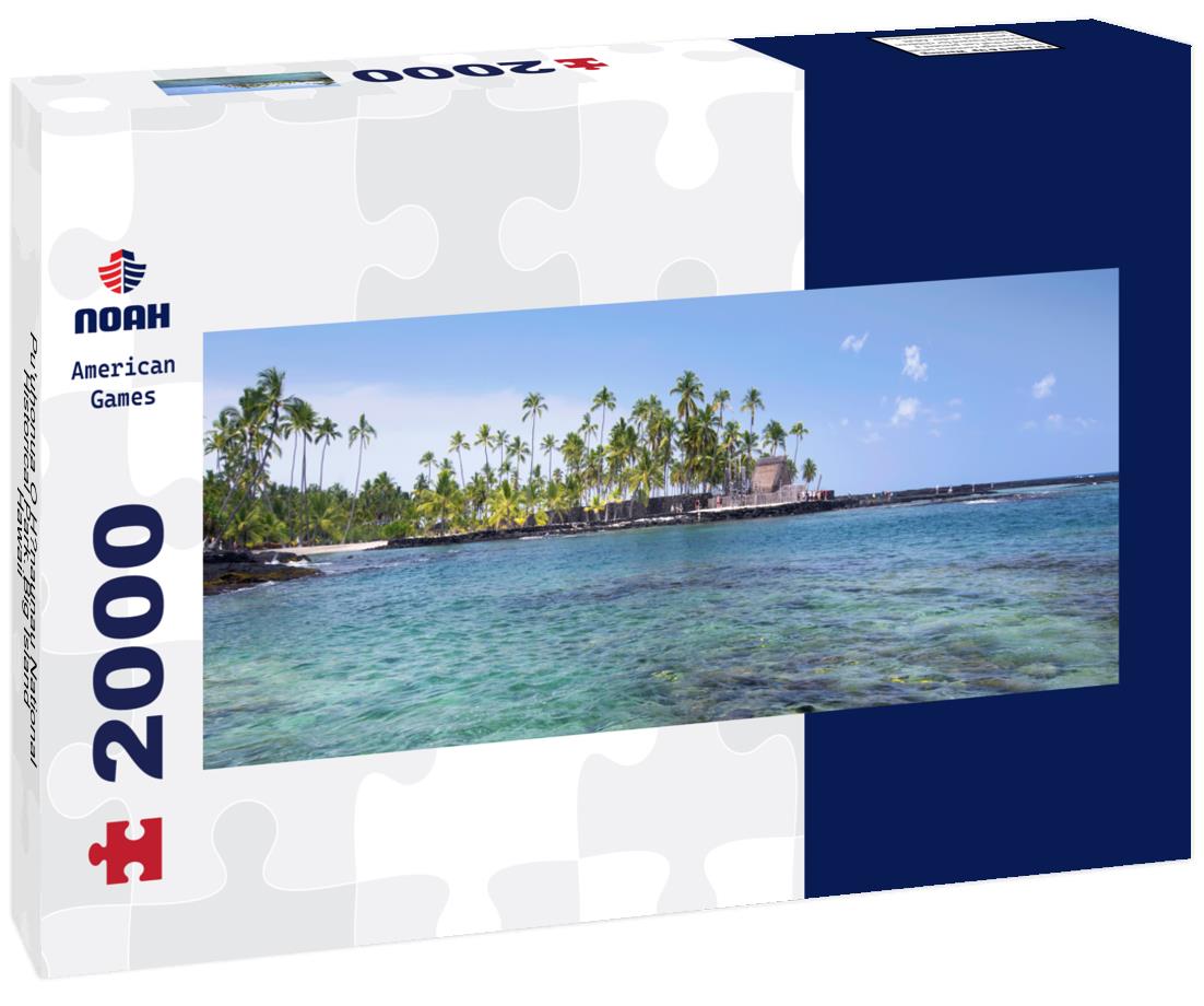 Pu'uhonua O Honaunau National Historical Park. Big Island Hawaii 2000pc Panoramic Puzzle