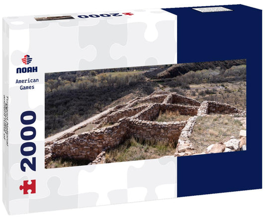 Tuzigoot National Monument - ancient ruins of the Sinagua people 2000pc Panoramic Puzzle
