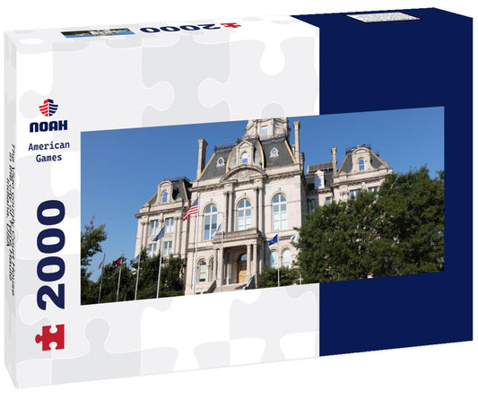 Noah Jigsaw Puzzle The Vigo county Court House, in the city of Terre Haute, Indiana, USA panorama 2000 pieces