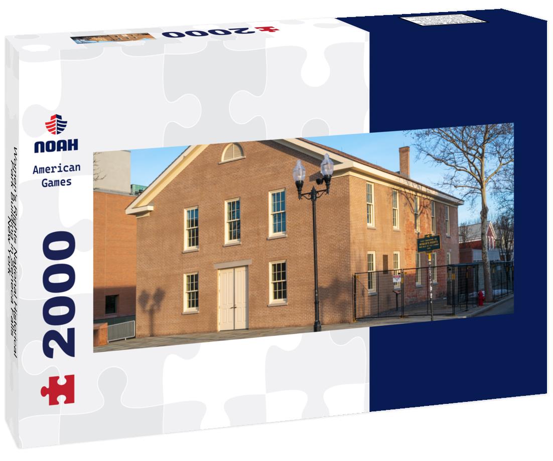 Women's Rights National Historical Park Building in Seneca Falls, New York 2000pc Panoramic Puzzle