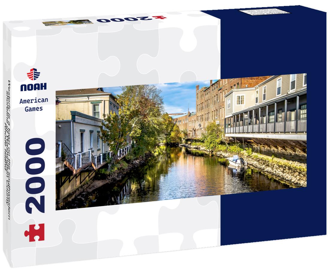 Noah Jigsaw Puzzle Westerly is a town on the southwestern shoreline of Washington County, Rhode Island panorama 2000 pieces