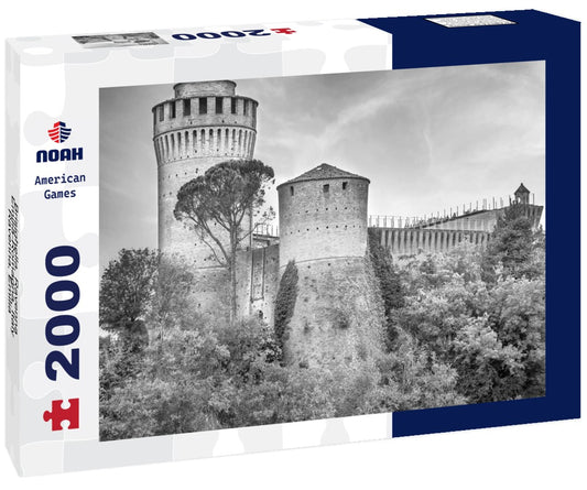 Noah Jigsaw Puzzle Brisighella, Ravenna, Emilia-Romagna, Italy, Ravenna, Emilia-Romagna, Italy in black white 2000 pieces