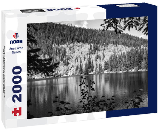 Noah Jigsaw Puzzle Rocky Mountain National Park in Colorado in black white 2000 pieces