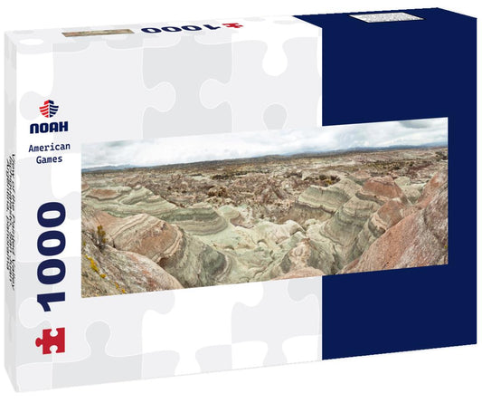 Noah Jigsaw Puzzle View of the Painted Valley, Ischigualasto, San Juan, Argentina, panorama Panorama 1000 Pieces