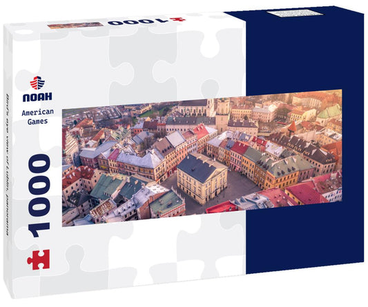 Noah Jigsaw Puzzle Bird's eye view of Lublin, panorama Panorama 1000 Pieces