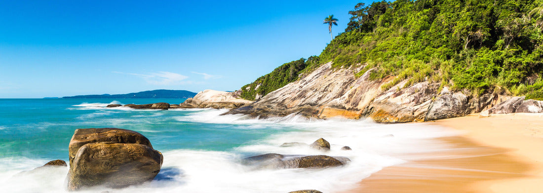 Noah Jigsaw Puzzle Beach in Balneario Camboriu, Santa Catarina, Brazil, panorama Panorama 1000 Pieces