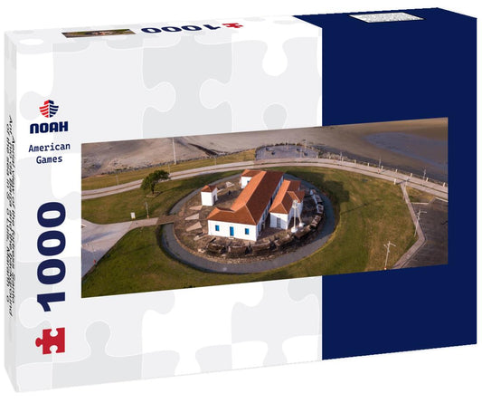 Noah Jigsaw Puzzle Aerial view of the fortress Santo Antônio da Barra and the background of the sea in São Luis, Maranhão, Brazil, panorama Panorama 1000 Pieces