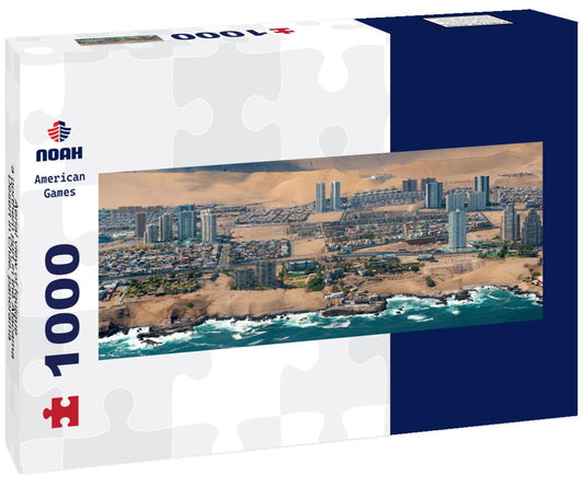 Noah Jigsaw Puzzle Aerial view of Iquique, a northern port in the Atacama Desert in Chile, panorama Panorama 1000 Pieces