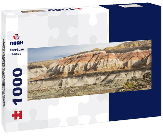 Noah Jigsaw Puzzle Colorful valley in the Petrified Forest Nature Reserve, Sarmiento, Patagonia, Chubut, Argentina, panorama Panorama 1000 Pieces