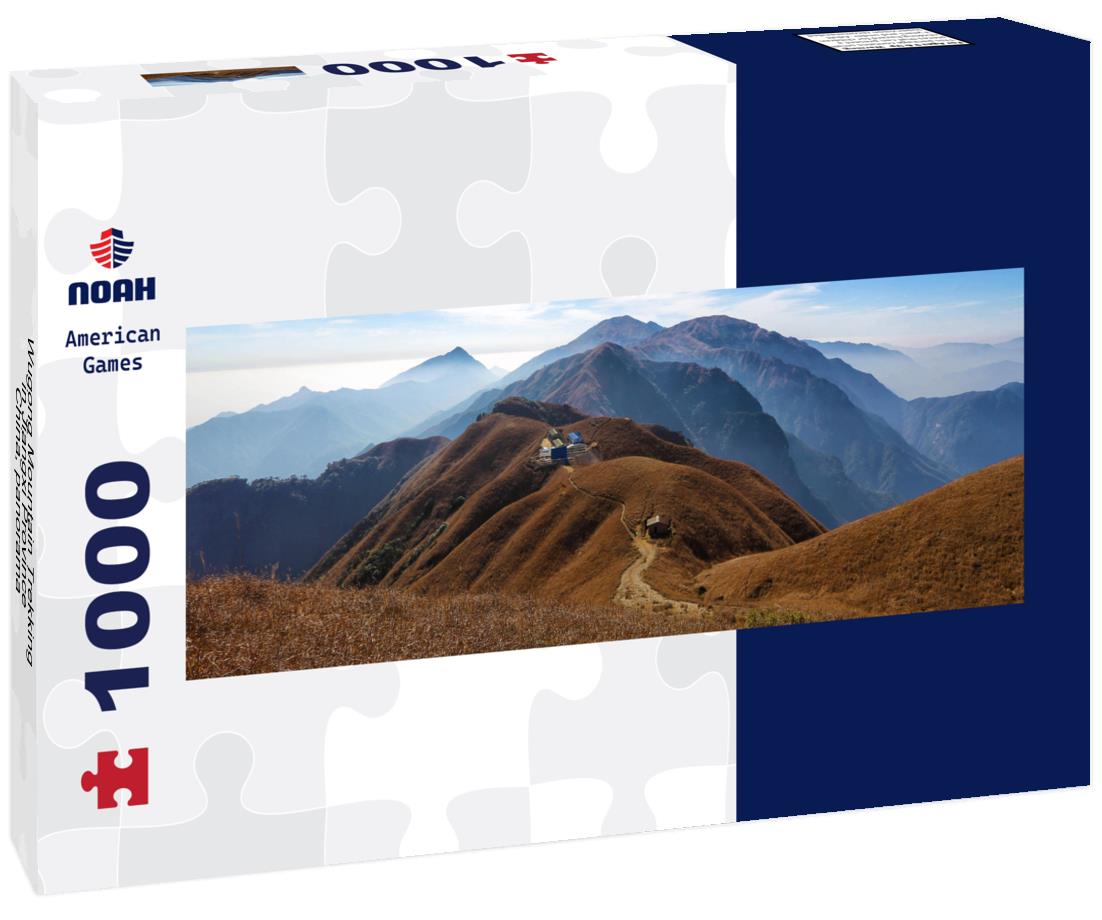 Noah Jigsaw Puzzle Wugong Mountain Trekking in Jiangxi Province, China, panorama Panorama 1000 Pieces