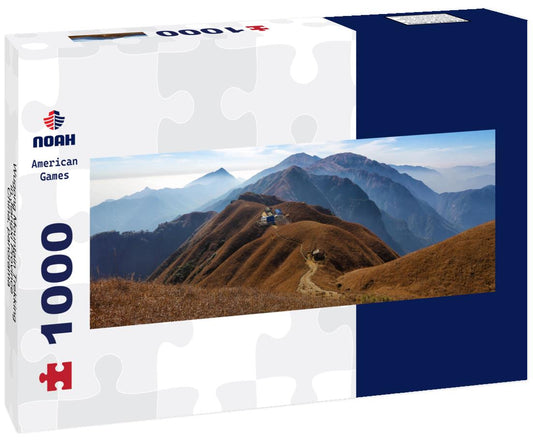 Noah Jigsaw Puzzle Wugong Mountain Trekking in Jiangxi Province, China, panorama Panorama 1000 Pieces