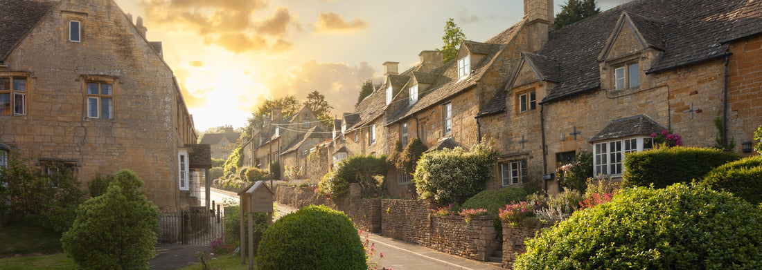 Noah Jigsaw Puzzle Bourton-on-the-Hill near Moreton-in-Marsh, Cotswolds, England, panorama Panorama 1000 Pieces