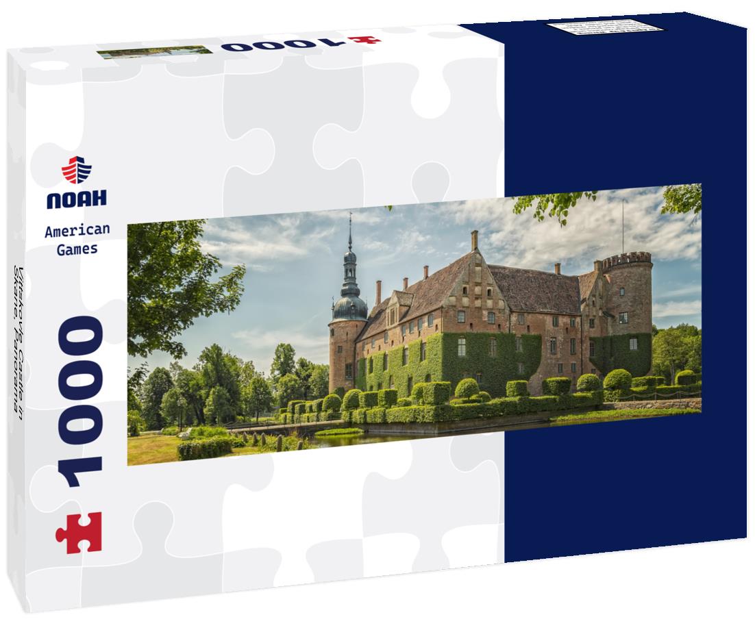Noah Jigsaw Puzzle Vittskovle Castle in Skane, Panorama Panorama 1000 Pieces