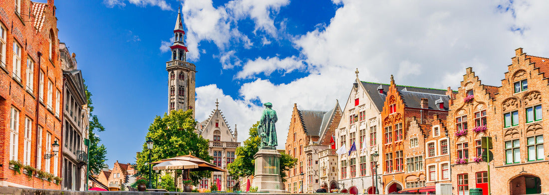 Noah Jigsaw Puzzle Bruges, Belgium, Panorama Panorama 1000 Pieces