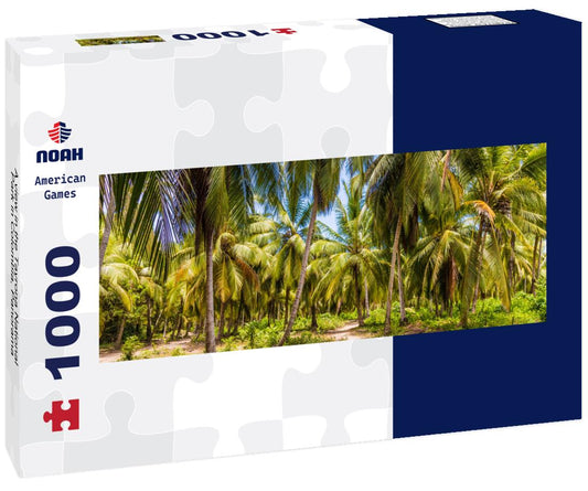 Noah Jigsaw Puzzle A view in the Tayrona National Park in Colombia, Panorama Panorama 1000 Pieces