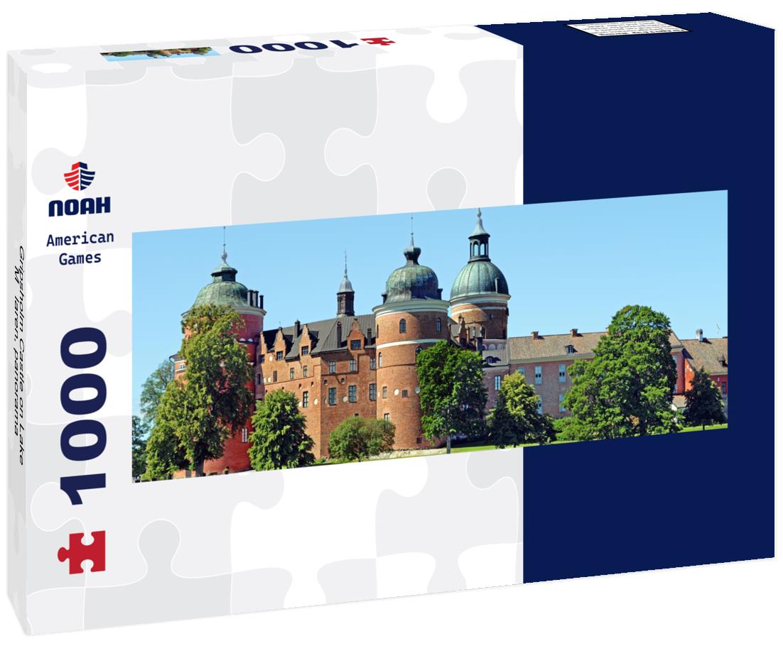 Noah Jigsaw Puzzle Gripsholm Castle on Lake Mälaren, panorama Panorama 1000 Pieces