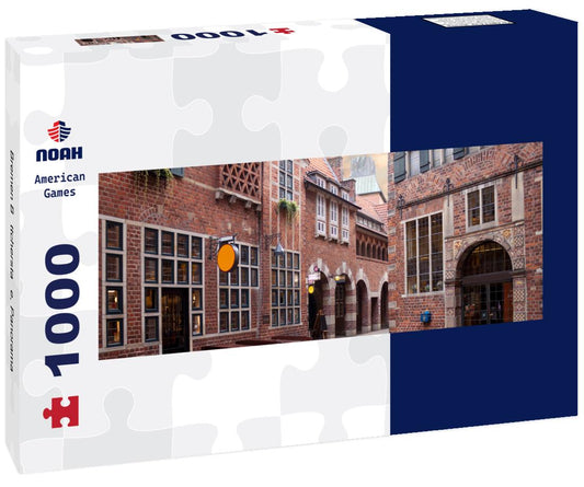 Noah Jigsaw Puzzle Bremen Böttcherstaße, Panorama Panorama 1000 Pieces