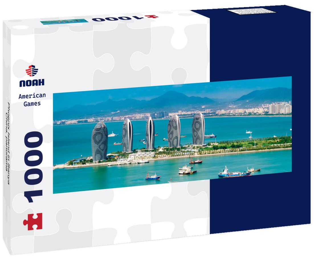 Noah Jigsaw Puzzle Phoenix Island in Sanya, China, panorama Panorama 1000 Pieces