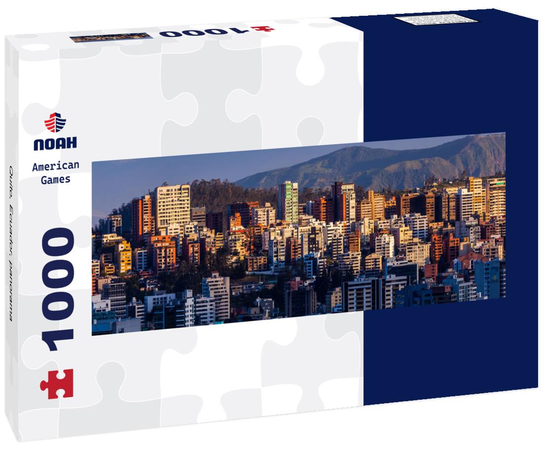 Noah Jigsaw Puzzle Quito, Ecuador, panorama Panorama 1000 Pieces
