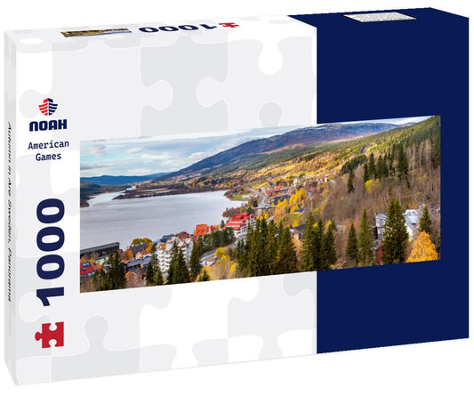 Noah Jigsaw Puzzle Autumn in Are Sweden, Panorama Panorama 1000 Pieces