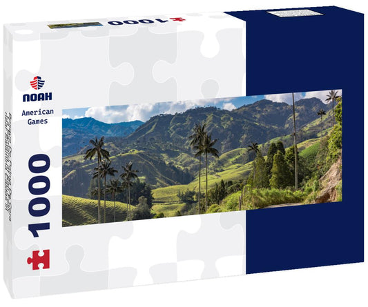 Noah Jigsaw Puzzle Bosque De Palma De Cera La Samaria at San Felix near Salamina Caldas in Colombia, panorama Panorama 1000 Pieces