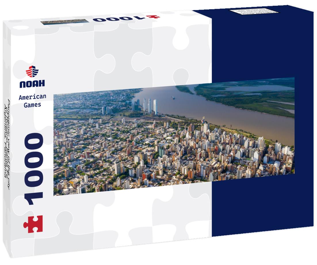 Noah Jigsaw Puzzle Panoramic view of the city of Rosario, Santa Fe, Argentina, Panorama Panorama 1000 Pieces