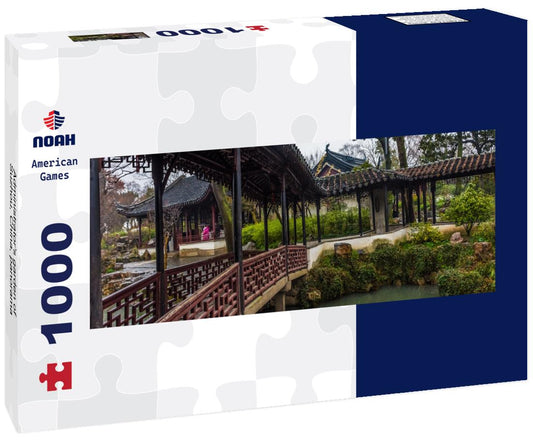 Noah Jigsaw Puzzle Administrator's garden of Suzhou, China, panorama Panorama 1000 Pieces