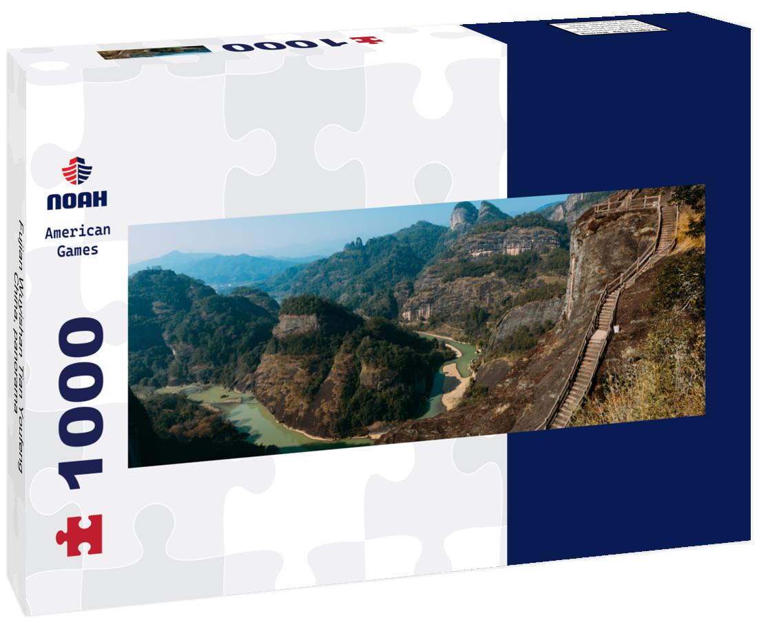 Noah Jigsaw Puzzle Fujian Wuyishan Tian Youfeng, China, panorama Panorama 1000 Pieces