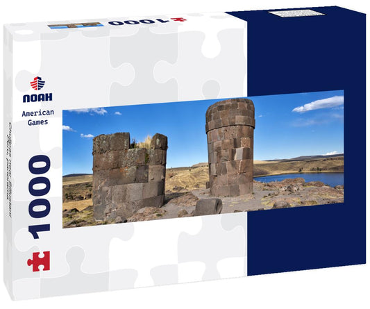 Noah Jigsaw Puzzle Chullpas near Sillustani, Peru, panorama Panorama 1000 Pieces