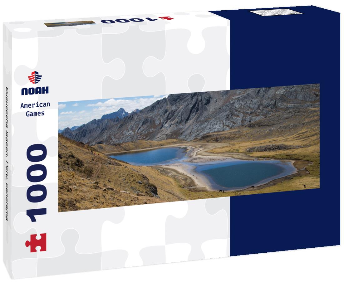 Noah Jigsaw Puzzle Susucocha lagoon, Peru, panorama Panorama 1000 Pieces