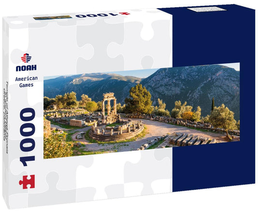 Noah Jigsaw Puzzle Temple of Athena Pronaia in ancient Delphi, Greece, panorama Panorama 1000 Pieces