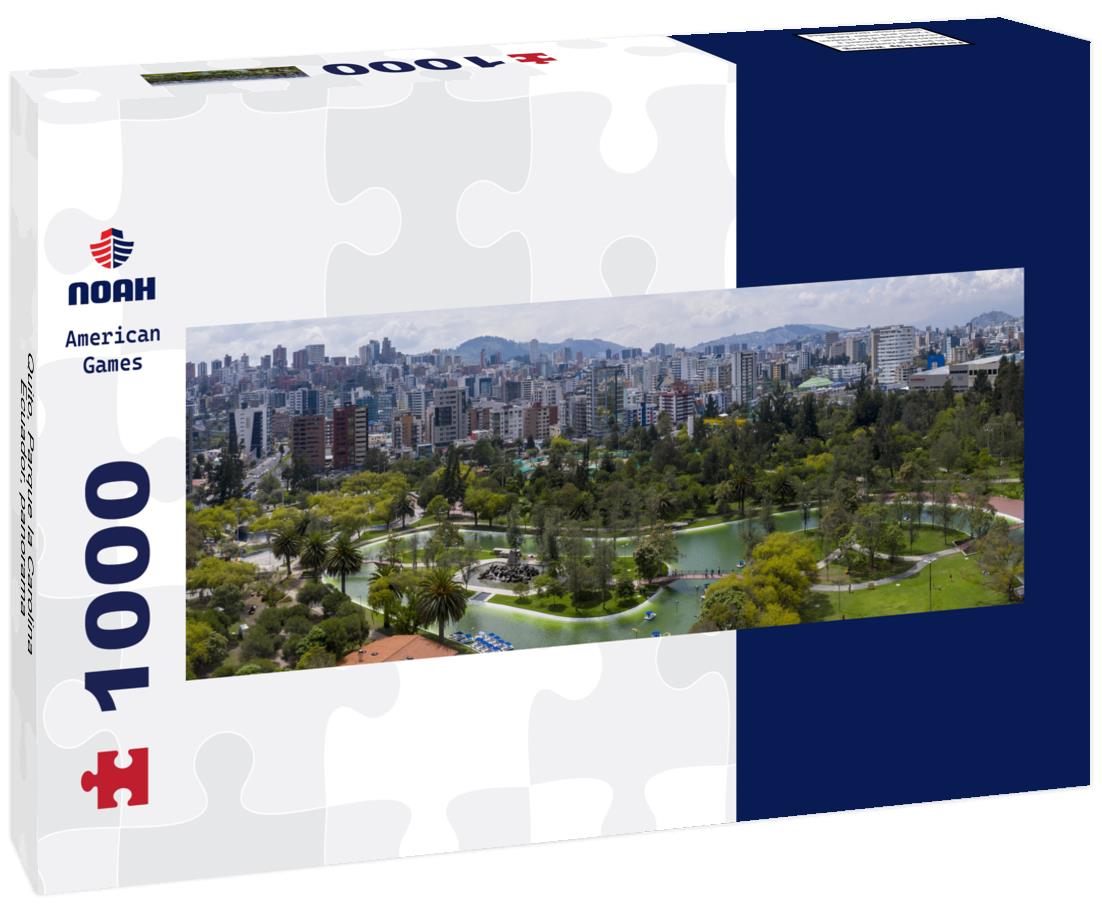 Noah Jigsaw Puzzle Quito, Parque la Carolina, Ecuador, panorama Panorama 1000 Pieces