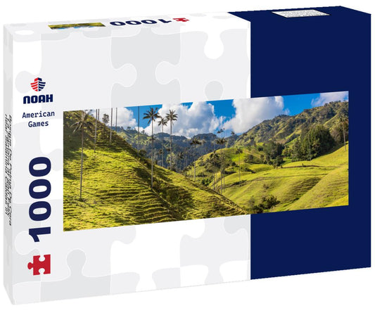 Noah Jigsaw Puzzle Bosque De Palma De Cera La Samaria at San Felix near Salamina Caldas in Colombia, panorama Panorama 1000 Pieces
