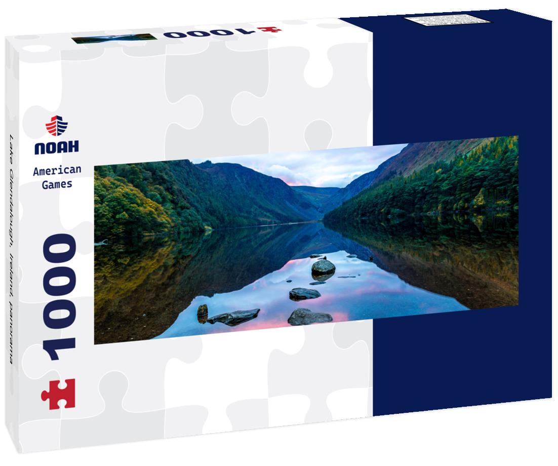 Noah Jigsaw Puzzle Lake Glendalough, Ireland, panorama Panorama 1000 Pieces