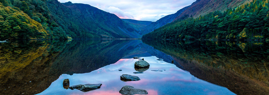 Noah Jigsaw Puzzle Lake Glendalough, Ireland, panorama Panorama 1000 Pieces