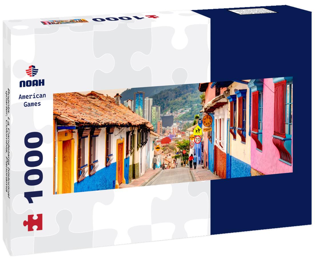 Noah Jigsaw Puzzle Bogota, La Candelaria historical quarter, Colombia, Panorama Panorama 1000 Pieces