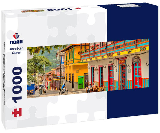 Noah Jigsaw Puzzle Jardin, picturesque town in Antioquia, Colombia, panorama Panorama 1000 Pieces
