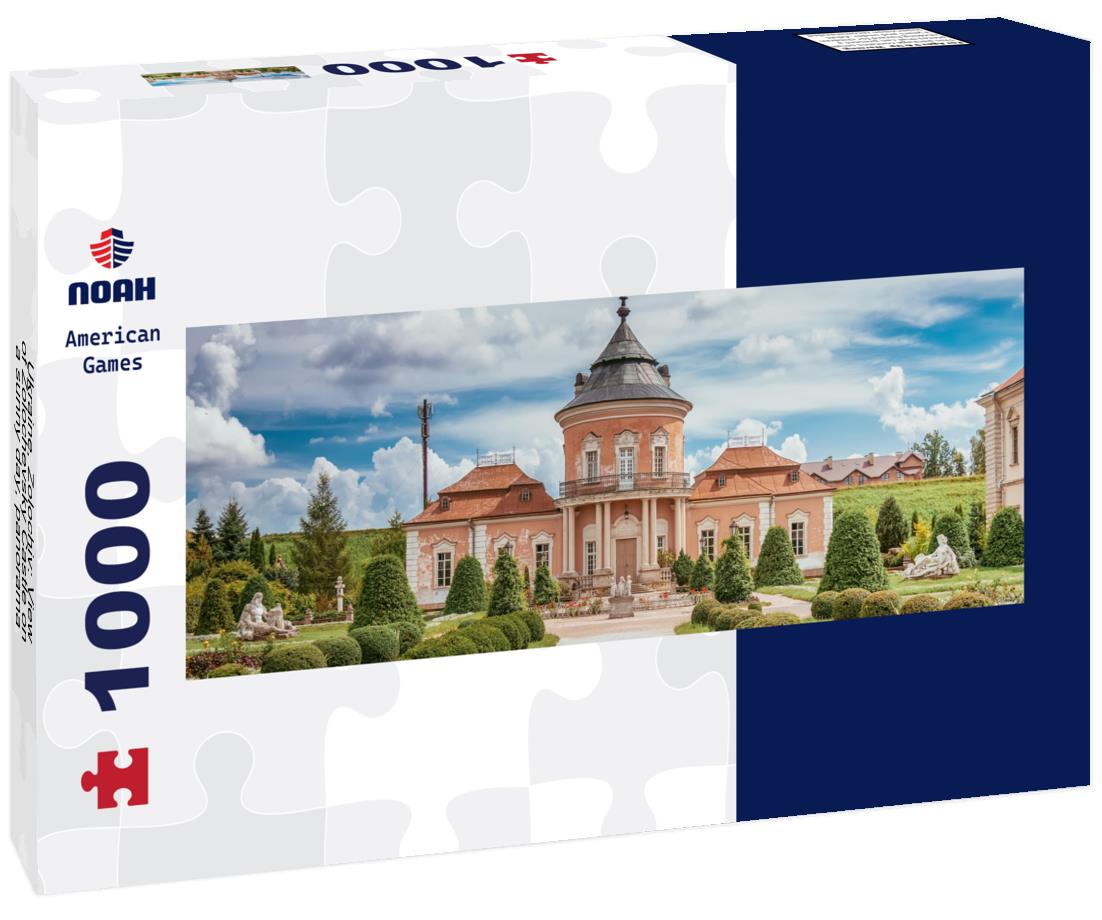 Noah Jigsaw Puzzle Ukraine, Zolochiv: View of Zolochevsky Castle on a sunny day, panorama Panorama 1000 Pieces