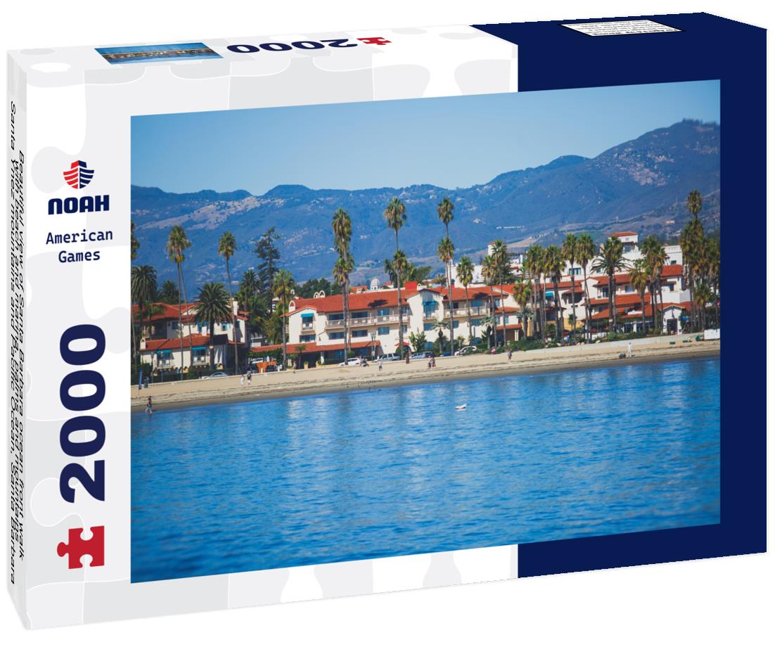 Noah Jigsaw Puzzle Beautiful view of Santa Barbara ocean front walk, Santa Barbara county, California, United States 2000 pieces