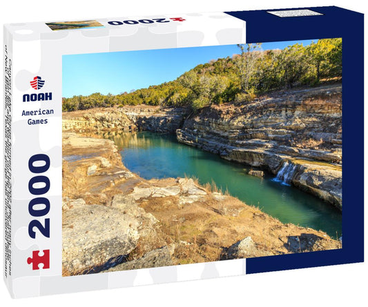 Noah Jigsaw Puzzle Canyon Lake Gorge formed in 2002 after many inches of rain fell and washed out the land. Just outside of New Branfels, Texas 2000 pieces
