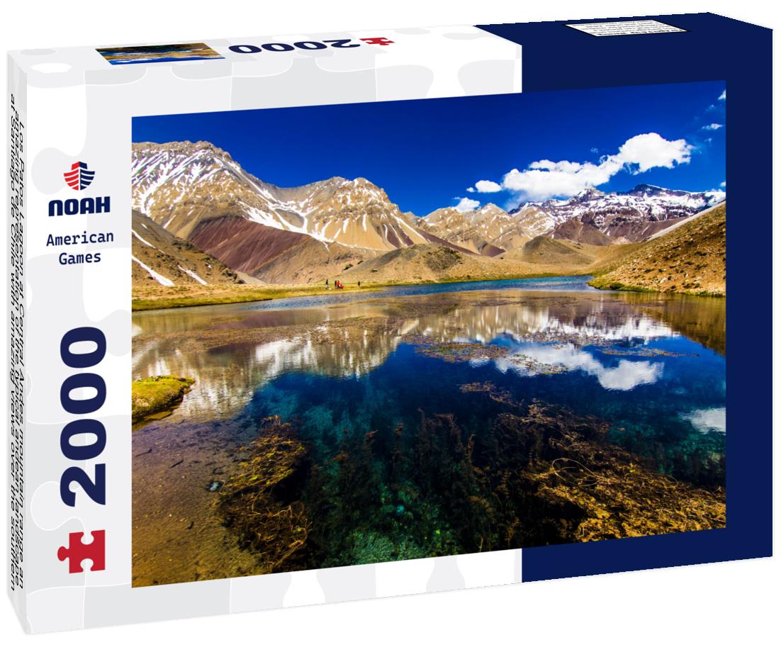 Noah Jigsaw Puzzle Los Patos Lagoon at Central Andes mountain range 2000 pieces