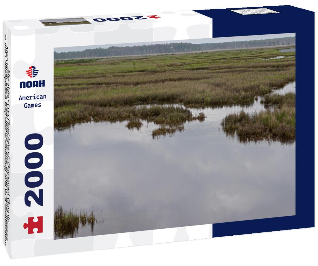 Noah Jigsaw Puzzle Marshland on Deal Island, Somerset County, Maryland, USA 2000 pieces