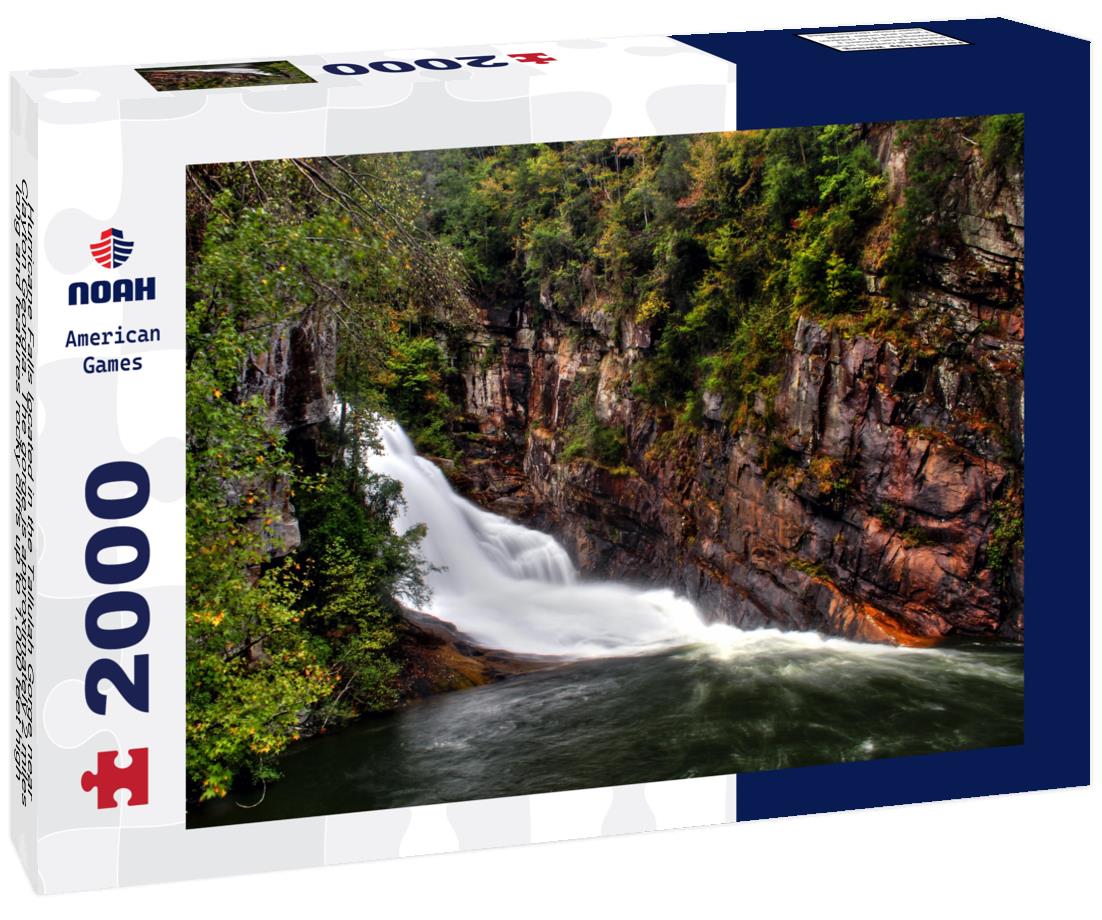 Noah Jigsaw Puzzle Hurricane Falls located in the Tallulah Gorge near Clayton Georgia 2000 pieces