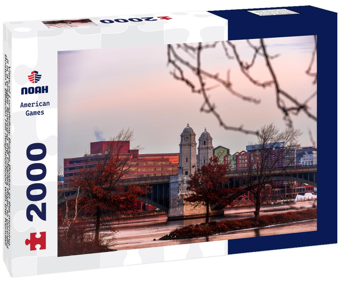 Noah Jigsaw Puzzle View of Longfellow Bridge,Boston 2000 pieces