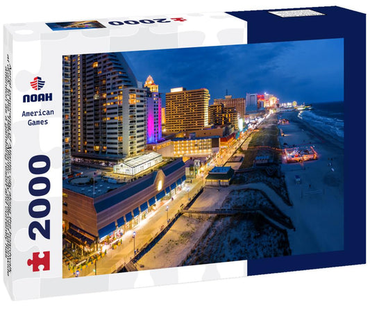 Noah Jigsaw Puzzle Aerial panorama of Atlantic city, New Jersey 2000 pieces